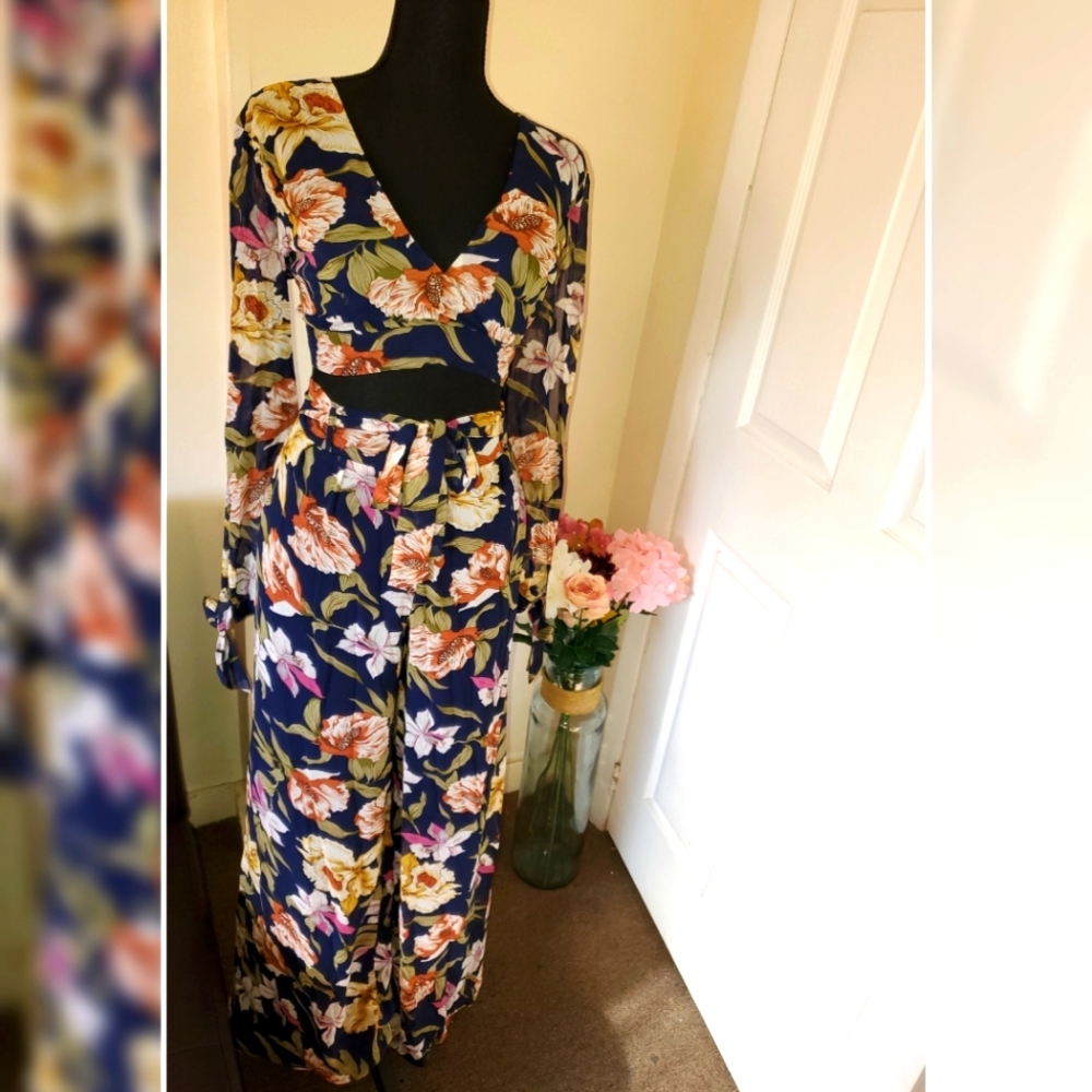 Two Piece Flower Set